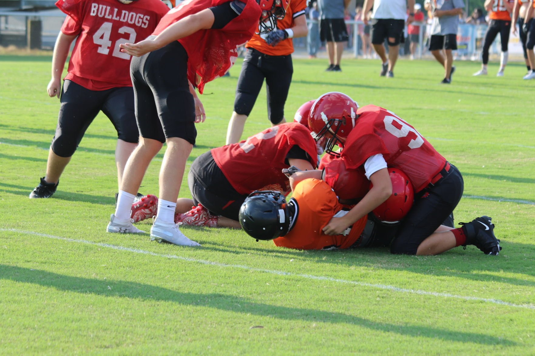 Skiatook vs. Sperry scrimmage